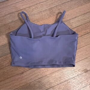 Halara Purple/blue Cropped Bra Tank Top